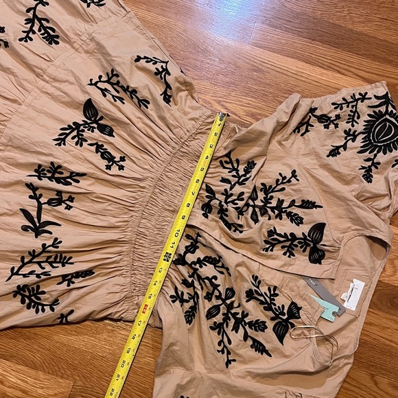 Anthropologie The Somerset Maxi Dress: Embroidered Edition Size 2X NWT - Picture 6 of 12